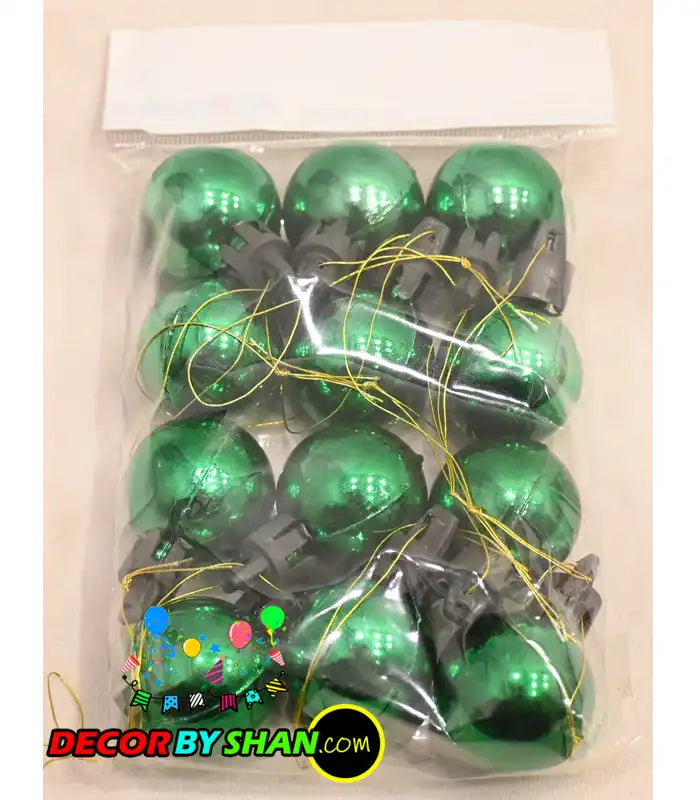 Crome Ball 3Cm 12Pcs/Pack