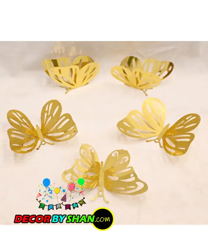 Butterfly Hanging Décor 12Pcs/Pack