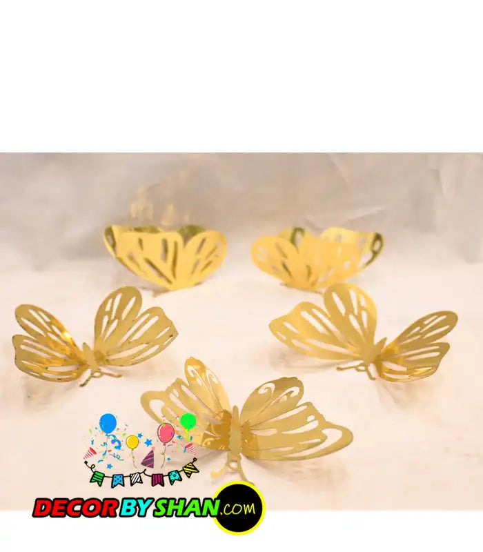 Butterfly Hanging Décor 12Pcs/Pack