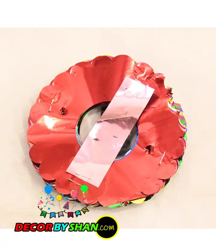 Foil Polka Hanging Decor Bail