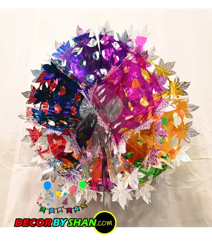 Foil Globe Hanging Decor Large 1pcs/Pack