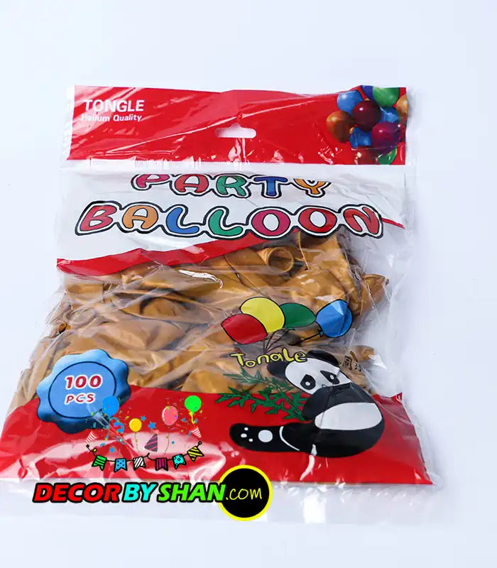 Balloons: Single Color Balloon 1.3G 100 pcs Pack