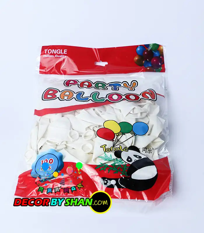 Balloons: Single Color Balloon 1.3G 100 pcs Pack