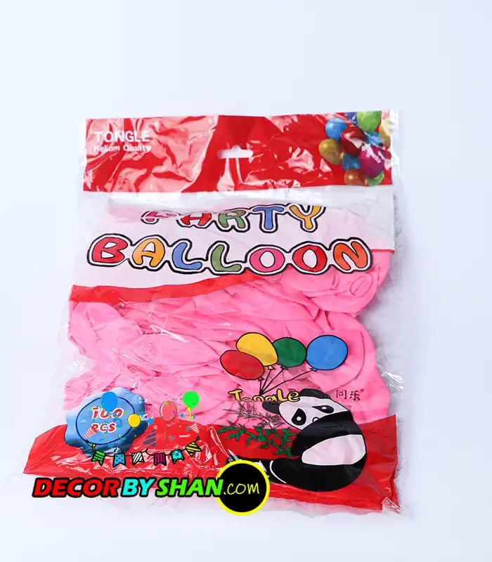 Balloons: Single Color Balloon 1.3G 100 pcs Pack