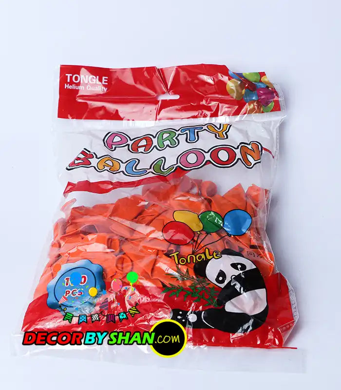 Balloons: Single Color Balloon 1.3G 100 pcs Pack