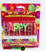 Candles: Happy Birthday Tinka Candles Glitter