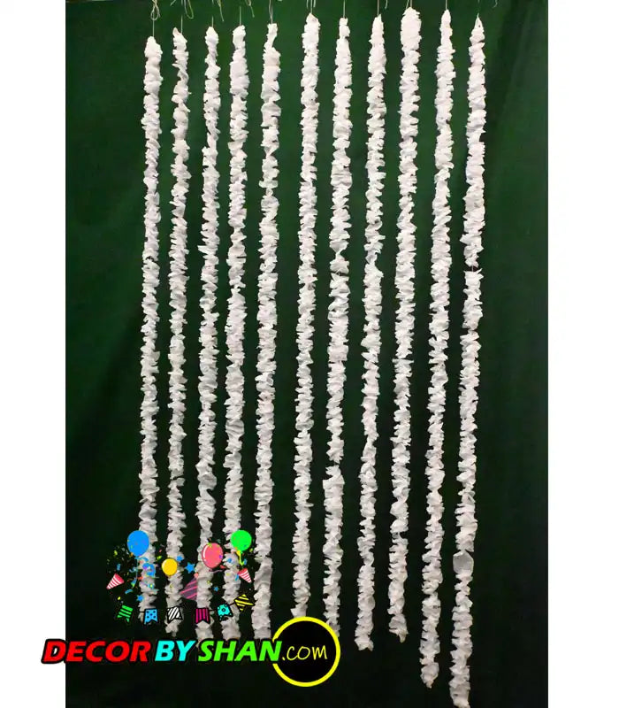 Kagaz Gajra Larri Decoration 12pcs/Bundle