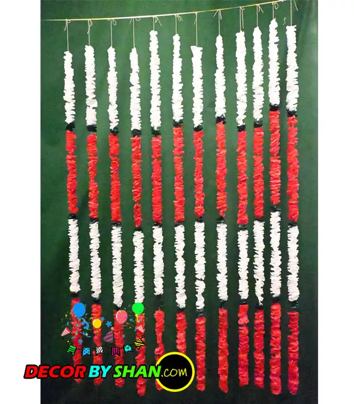 Kagaz Gajra Larri Decoration 12pcs/Bundle