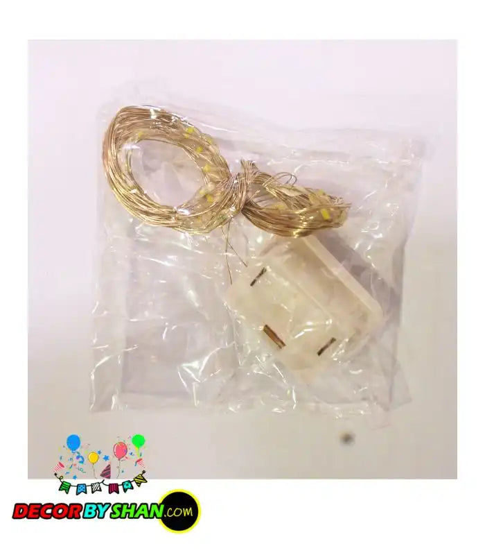 LED Light Batery 1Pcs/Pack 10 Feet 30 Bulbs