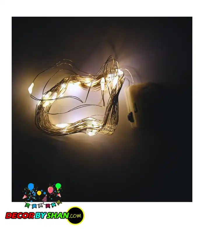 LED Light Batery 1Pcs/Pack 10 Feet 30 Bulbs