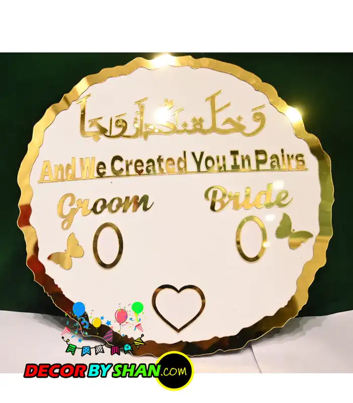 Nikah Thumb Plates