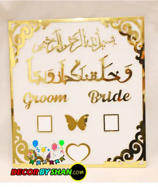 Nikah Thumb Plates