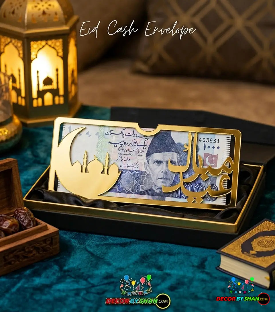 Acrylic Cash Envelope