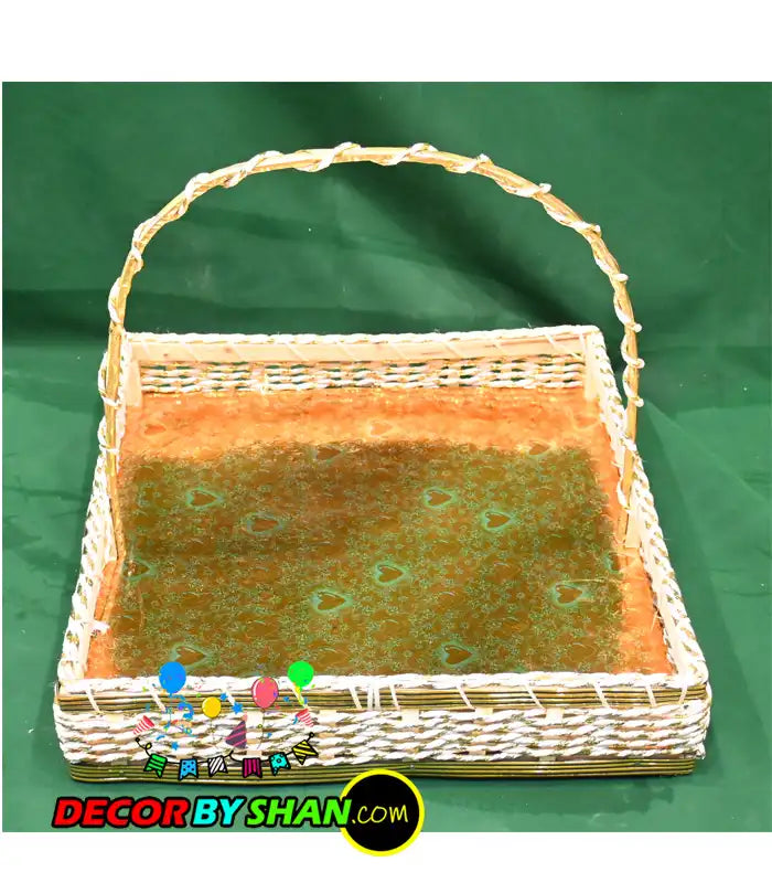 Square Shape Mehndi Tokri Sets