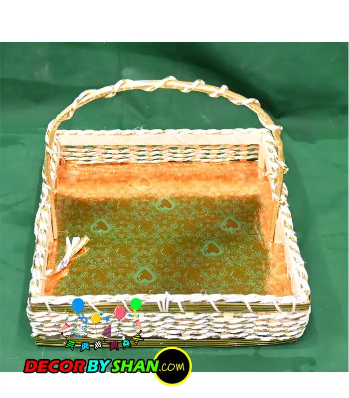Square Shape Mehndi Tokri Sets