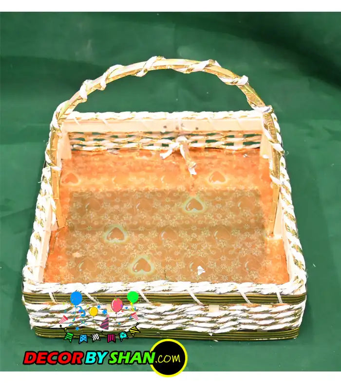 Square Shape Mehndi Tokri Sets