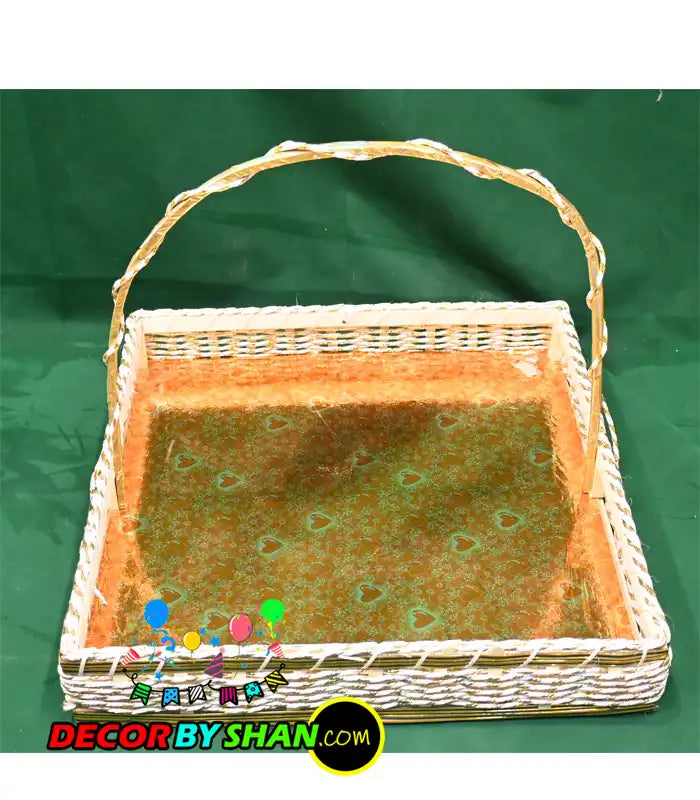 Square Shape Mehndi Tokri Sets