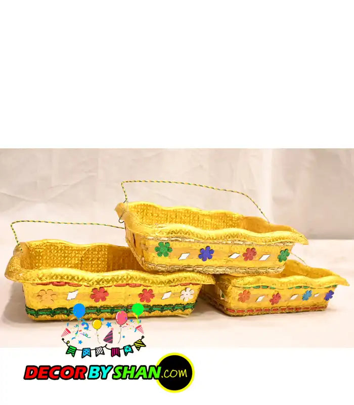 Choras Shape Mehndi Tokri