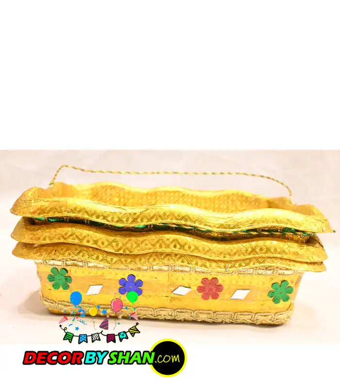 Choras Shape Mehndi Tokri