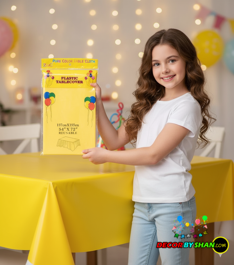 Birthday Cake Table Cover