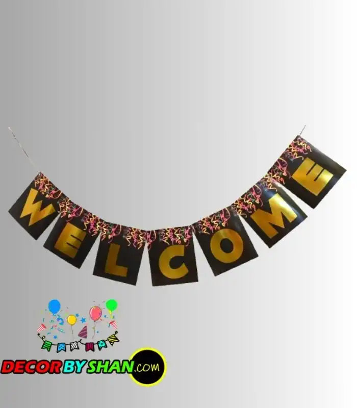 Welcome Letter Banners