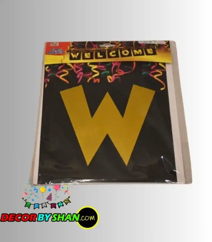 Welcome Letter Banners